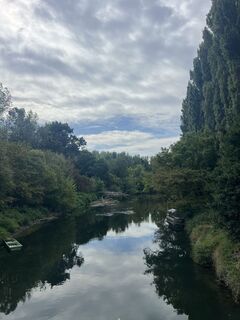 Foto von Marlene Hronicek entlang der Tour
