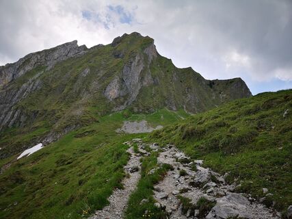 Aufstieg Leiterepass - Wasserscheide-Stockhorn