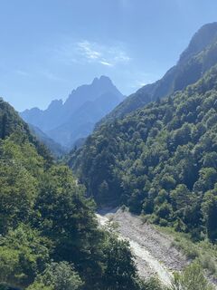 Zdjęcie z Gianberto Zilli wzdłuż trasy