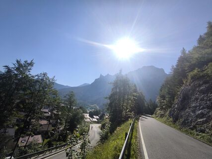 Foto von Karl-Heinz entlang der Tour