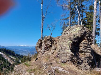 Photo de Franz Hasenberger le long du parcours
