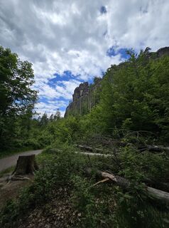 Fotografia z Markus Ortner na trase