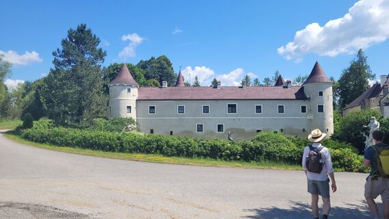 Zdjęcie z Florian Weiler wzdłuż trasy