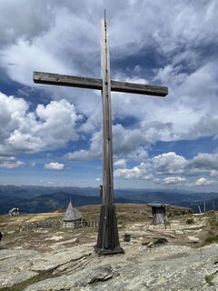 Foto von Renate Bischof entlang der Tour
