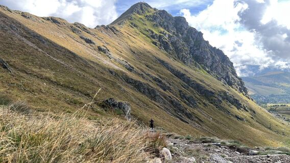 Foto von Tony Böhme entlang der Tour