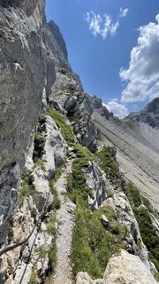 Foto de Hanna Deichler a lo largo del recorrido