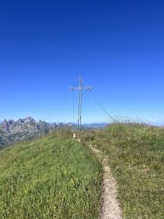 Foto de Maria Metzler a lo largo del recorrido
