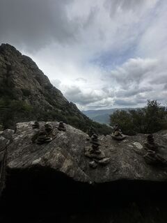 Foto de Femke Veenhuizen a lo largo del recorrido