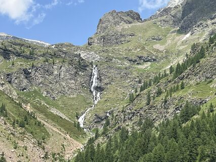 Foto van Mario camanni langs de tour