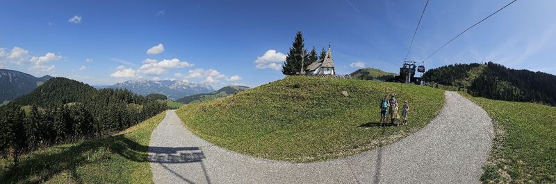 Foto von Martijn entlang der Tour