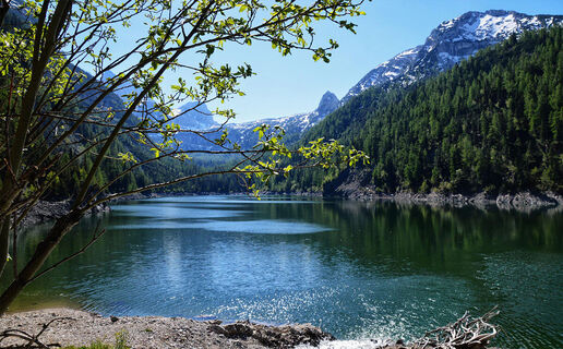 Der Dießbach-Stausee