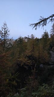 Photo de Klementina Gartner le long du parcours