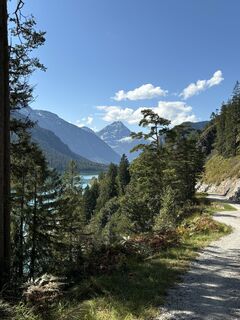 Foto von Ruth Durach entlang der Tour