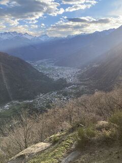 Foto von Mauro Del Curto entlang der Tour