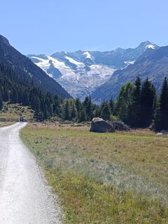 Photo de Manfred Adelsberger le long du parcours