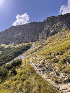 Photo de Thomas Ederle le long du parcours