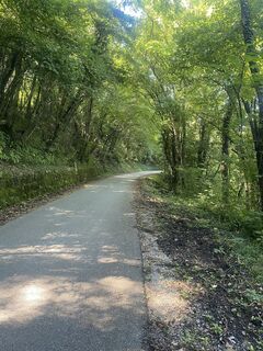 Foto von Gianberto Zilli entlang der Tour