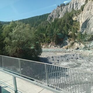 Foto de Alfred Büschl a lo largo del recorrido