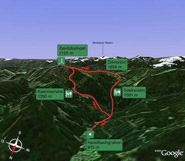 google 3d Wanderkarte