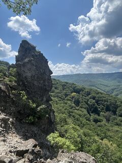 Foto de Bendegúz Ligeti a lo largo del recorrido