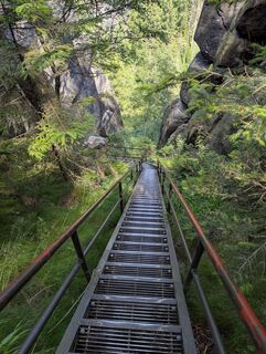Foto fra Matje Derks undervejs på turen