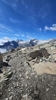 Photo de Anthony Dellafonte le long du parcours