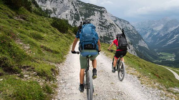 Bike-Tour-durchs-Karwendeltal-aufs-Karwendelhaus