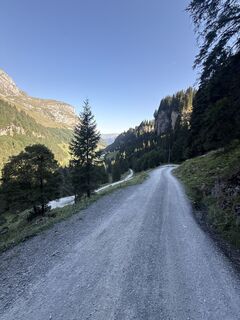 Foto de Felix Schmidt a lo largo del recorrido