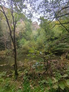 Zdjęcie z Mike Heinßmann wzdłuż trasy