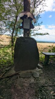 Foto de Franz Schönbichler a lo largo del recorrido