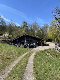 Photo de Lothar le long du parcours