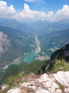 Foto von Mauro Bianchin entlang der Tour