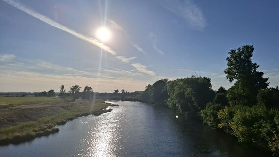 Photo de Márti le long du parcours
