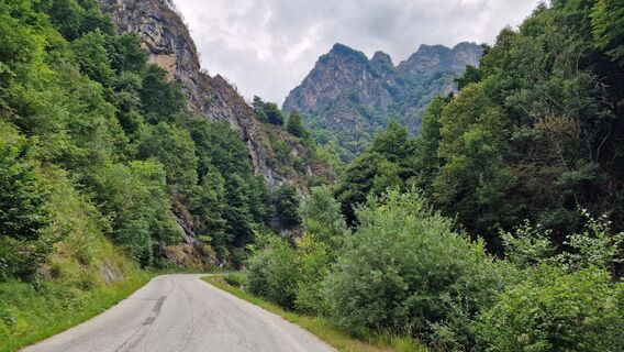 Foto von Fabrizi Mellano entlang der Tour