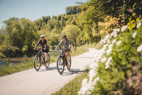 Radfahren am Traisental-Radweg