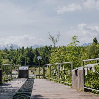 Lebensader Taugl Bad Vigaun Aussichtsplatform