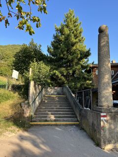 Beginn des Nasenwegs auf den Leopoldsberg