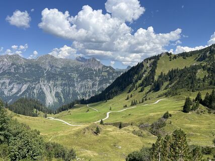 Foto von Marco Allemann entlang der Tour