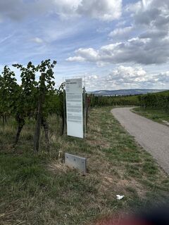 Foto von Ernst Richter entlang der Tour