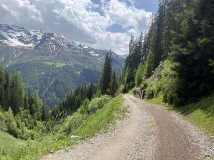 Photo de Michael Reitz le long du parcours