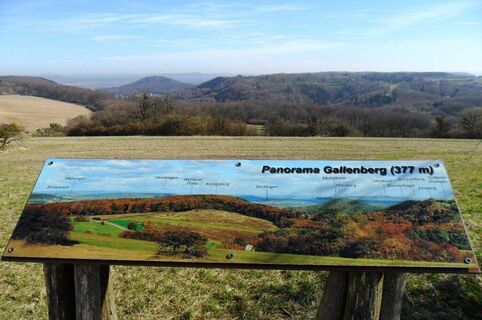 Panoramatafel am Gallenberg