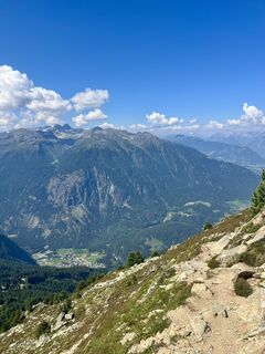 Photo de Verena Haßler le long du parcours