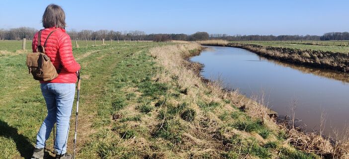 Foto von Hein Sleddens entlang der Tour