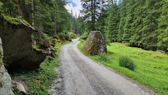 Foto de Gerrit van der Linde a lo largo del recorrido