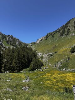 Photo de Sascha Huber le long du parcours