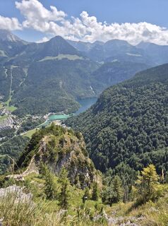 Foto von Petra Gerold entlang der Tour