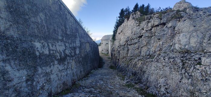 Foto de Daniele Spezia a lo largo del recorrido