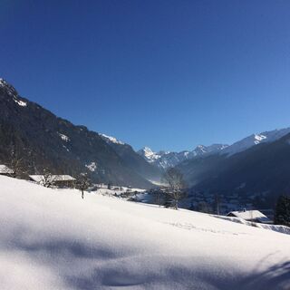 Gortpohl im Winter - Blick taleinwärts