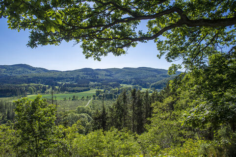 Ausblick vom Kahlen am Sauerland-Seelenort