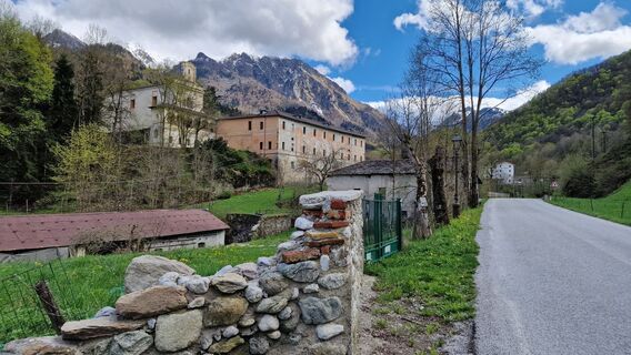 Foto de Fabrizi Mellano a lo largo del recorrido